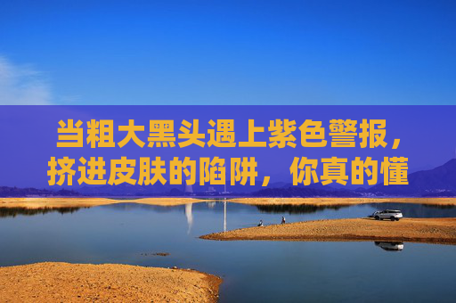 当粗大黑头遇上紫色警报,挤进皮肤的陷阱,你真的懂吗?粗大黑头遇上紫色警报,挤进皮肤的陷阱 当粗大黑头遇上紫色警报,挤进皮肤的陷阱,你真的懂吗?粗大黑头遇上紫色警报,挤进皮肤的陷阱