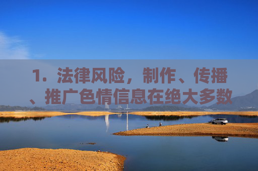 1.  法律风险，制作、传播、推广色情信息在绝大多数国家和地区都是非法的，制作传播推广色情信息的法律风险