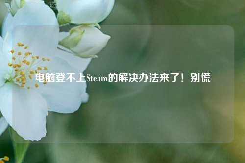 电脑登不上Steam的解决办法来了！别慌