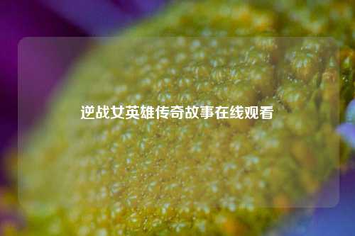逆战女英雄传奇故事在线观看