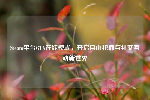 Steam平台GTA在线模式，开启自由犯罪与社交互动新世界