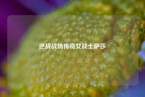 逆战战场传奇女战士萨莎