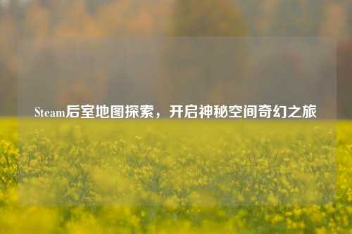 Steam后室地图探索，开启神秘空间奇幻之旅