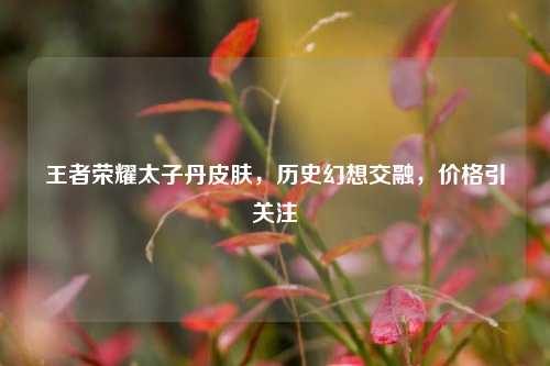 王者荣耀太子丹皮肤,历史幻想交融,价格引关注
