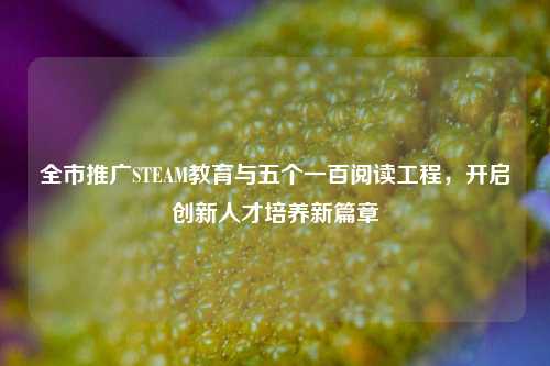 全市推广STEAM教育与五个一百阅读工程，开启创新人才培养新篇章