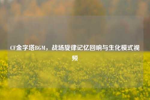 CF金字塔BGM，战场旋律记忆回响与生化模式视频