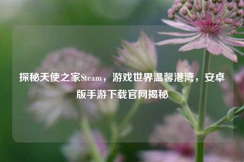 探秘天使之家Steam,游戏世界温馨港湾,安卓版手游下载官网揭秘